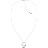 Thumbnail Image 0 of Calvin Klein Two-Tone Stainless Steel Ring Necklace