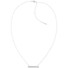 Thumbnail Image 0 of Ladies' Calvin Klein Polished Stainless Steel Bar Pendant Necklace