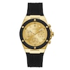 Thumbnail Image 0 of Guess Athena Crystal Ladies' Black Silicone Strap Watch