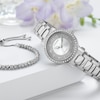 Thumbnail Image 4 of Citizen Ladies' Crystal Bracelet Watch & Bracelet Gift Set
