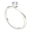 Thumbnail Image 1 of The Diamond Story 18ct White Gold Compass Solitaire 0.25ct Diamond Ring
