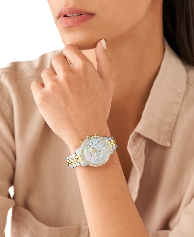 Fossil Neutra Ladies' Two Tone Bracelet Watch