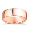 Thumbnail Image 0 of 18ct Rose Gold 7mm Super Heavy Court Ring