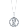 Thumbnail Image 0 of Sterling Silver St Christopher Protect Us Cut Out Pendant