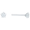 Thumbnail Image 0 of Children's Sterling Silver Cubic Zirconia 3mm Star Stud Earrings