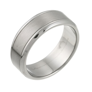 Titanium Men's Ring H.Samuel