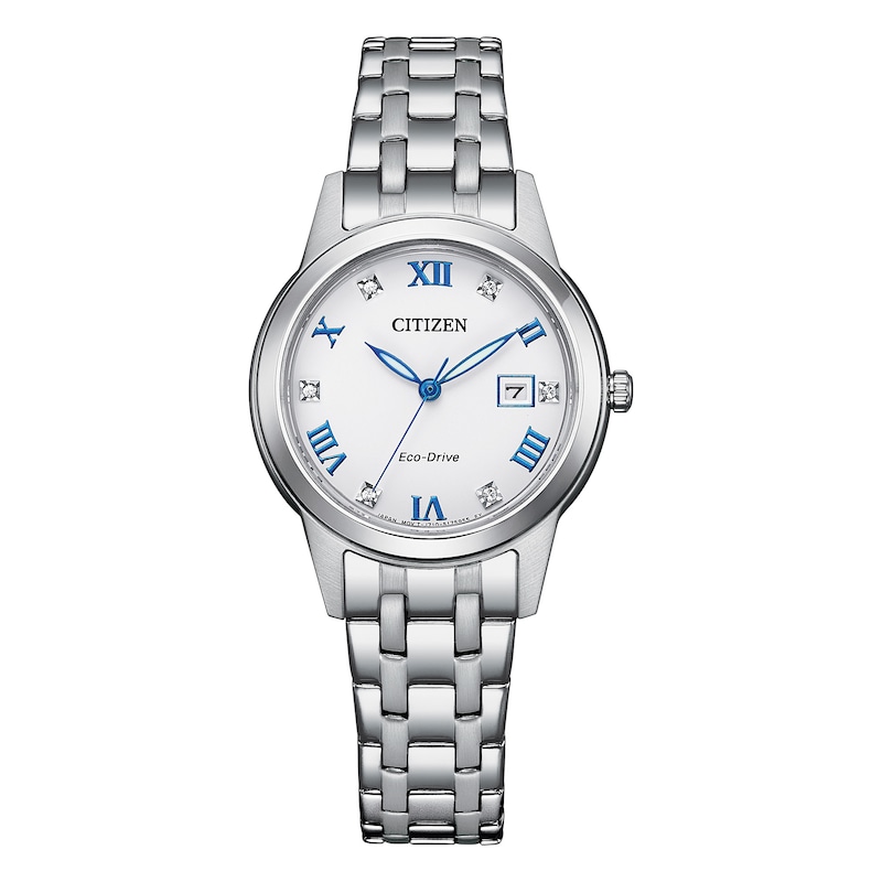 Citizen Eco-Drive Ladies' Silhouette Stainless Steel Bracelet Watch
