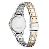 Thumbnail Image 1 of Citizen Eco-Drive Ladies' White Dial Two Tone Stainless Steel Bracelet Watch