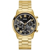 Thumbnail Image 0 of Guess Men's Black Chrono Dial Gold Tone Bracelet Watch