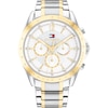 Thumbnail Image 0 of Tommy Hilfiger Kenzie Ladies' Silver Dial Two Tone Bracelet Watch