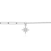Thumbnail Image 1 of Olivia Burton Celestial Silver & Crystal Star Bracelet
