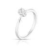 Thumbnail Image 1 of 18ct White Gold 0.40ct Oval Cut Solitaire Ring