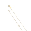 Thumbnail Image 2 of 9ct Yellow Gold & Cubic Zirconia Open Bar Chain Necklace