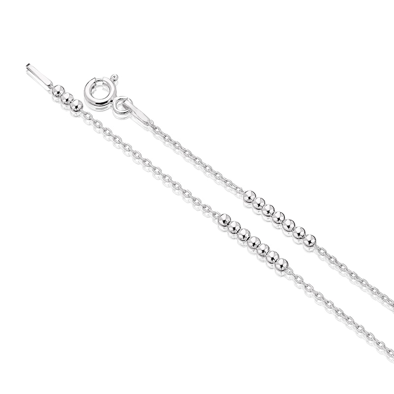 Sterling Silver 18 Inch Multi Bead Belcher Chain