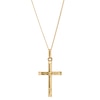 Thumbnail Image 0 of 9ct Yellow Gold Detailed Cross Pendant