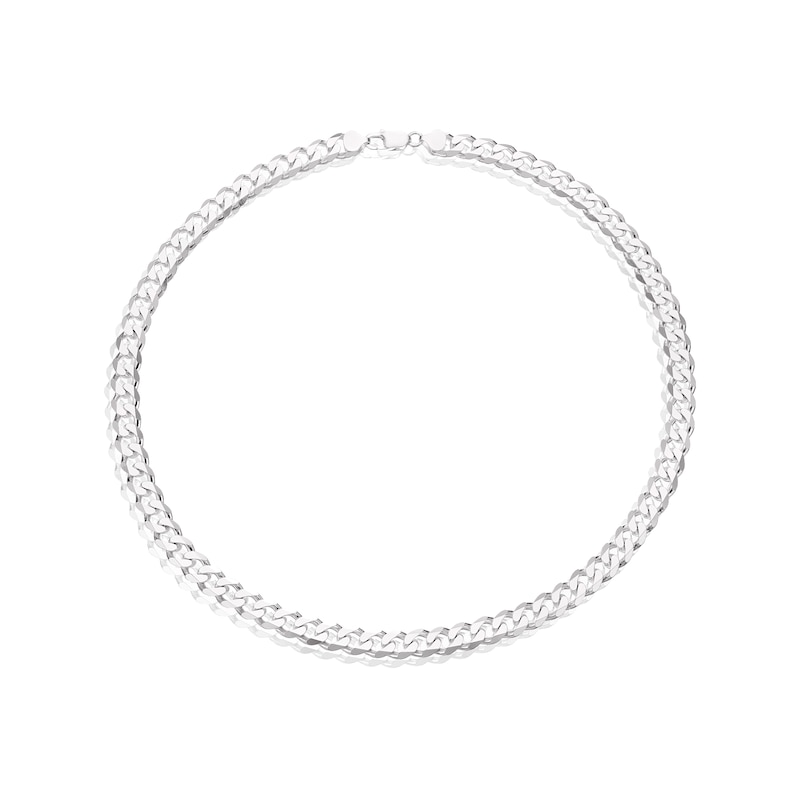 Men's Sterling Silver Curb Chain 22 Inch