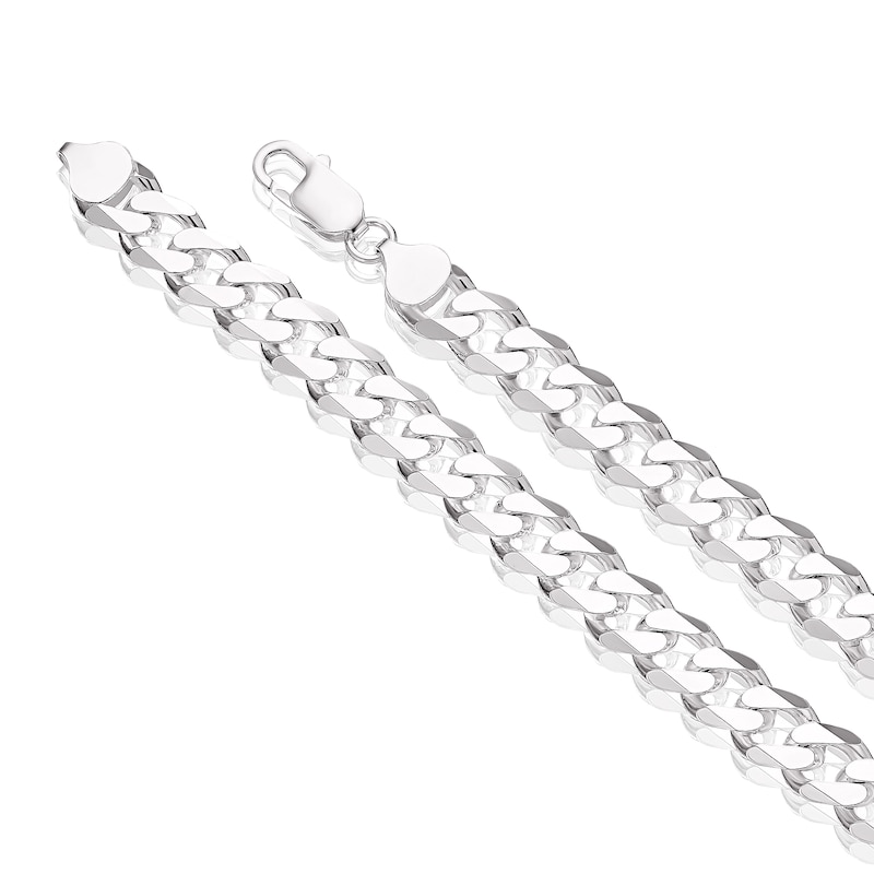 Men's Sterling Silver Curb Chain 22 Inch