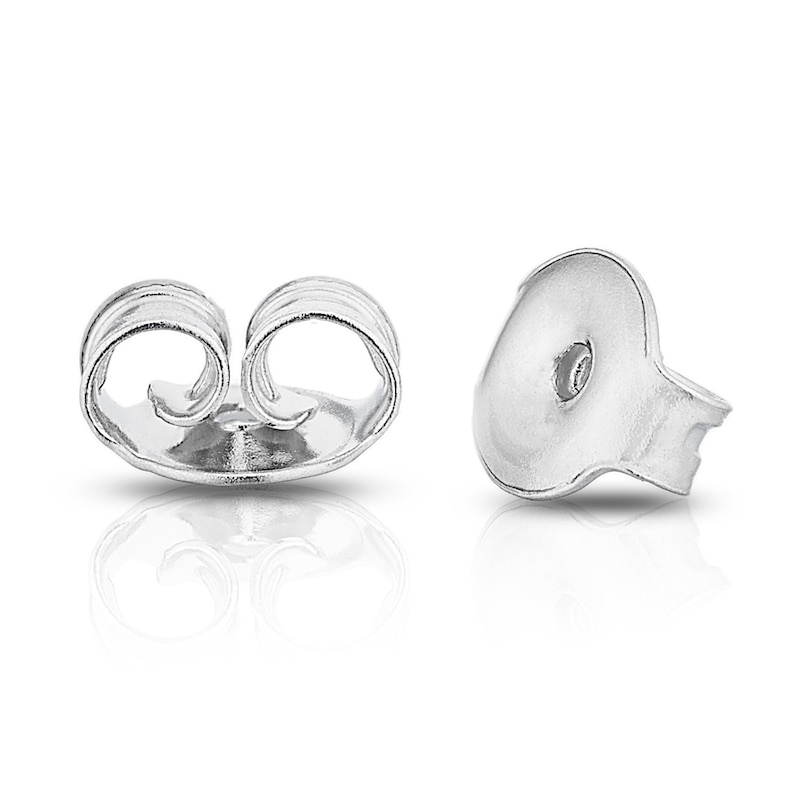 Silver Cubic Zirconia Circle Pendant & Earrings Set