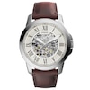 Thumbnail Image 0 of Fossil Men's Automatic Dark Brown Leather Strap Watch