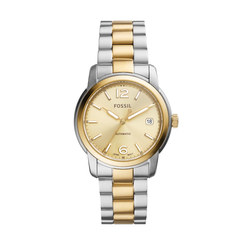 Fossil Heritage Automatic Ladies' Two Tone Bracelet Watch