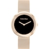 Thumbnail Image 0 of Calvin Klein Ladies' Gold Tone Ion Plated Mesh Bracelet Watch