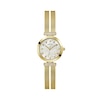 Thumbnail Image 0 of Guess Ladies' Mother of Pearl Dial Gold Tone Mesh Strap Watch