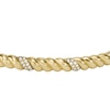 Thumbnail Image 1 of Fossil Vintage Gold Tone Steel Twist Cuff Bracelet