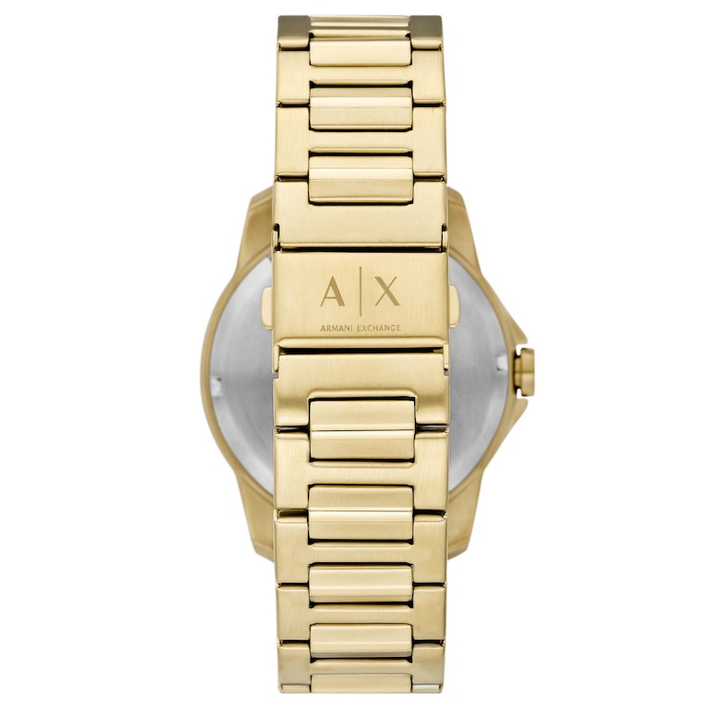 Armani Exchange Men's Gold Tone Bracelet Watch