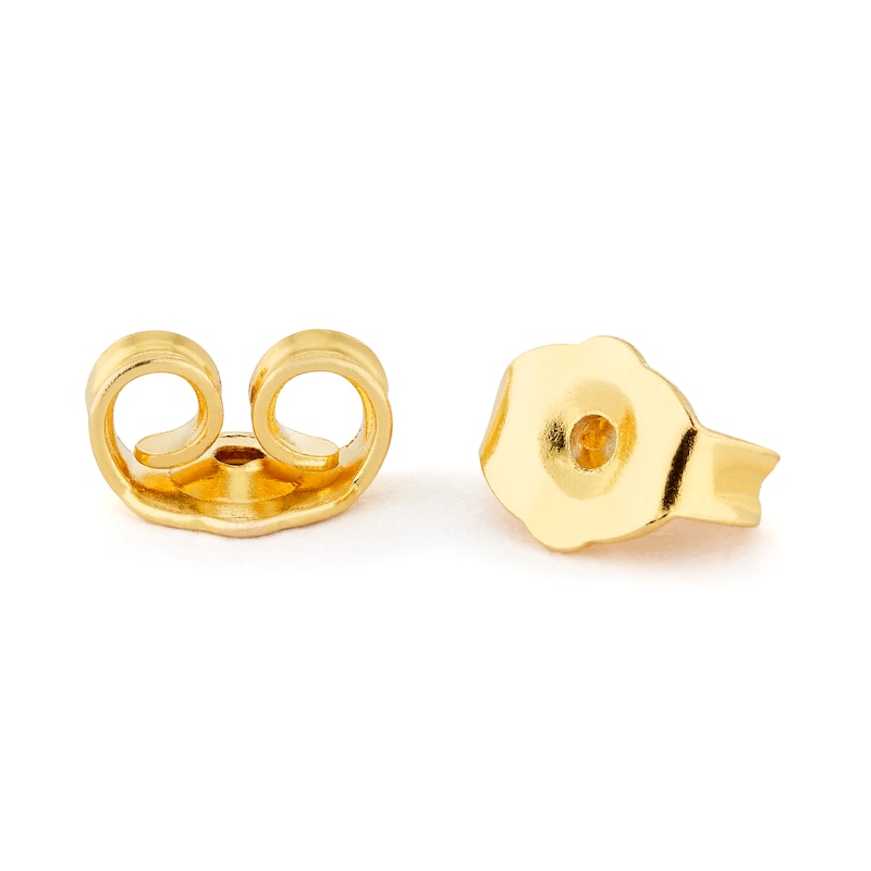 9ct Yellow Gold Triple Star Stud Earrings