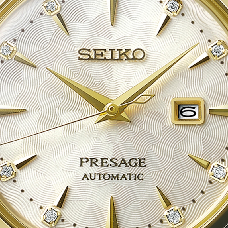 Seiko Presage Cocktail Time White Lady Bracelet Watch