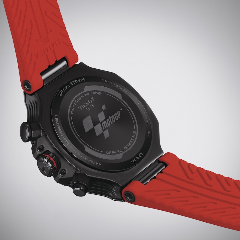 Tissot Moto GP Limited Men's Red Rubber Strap Watch
