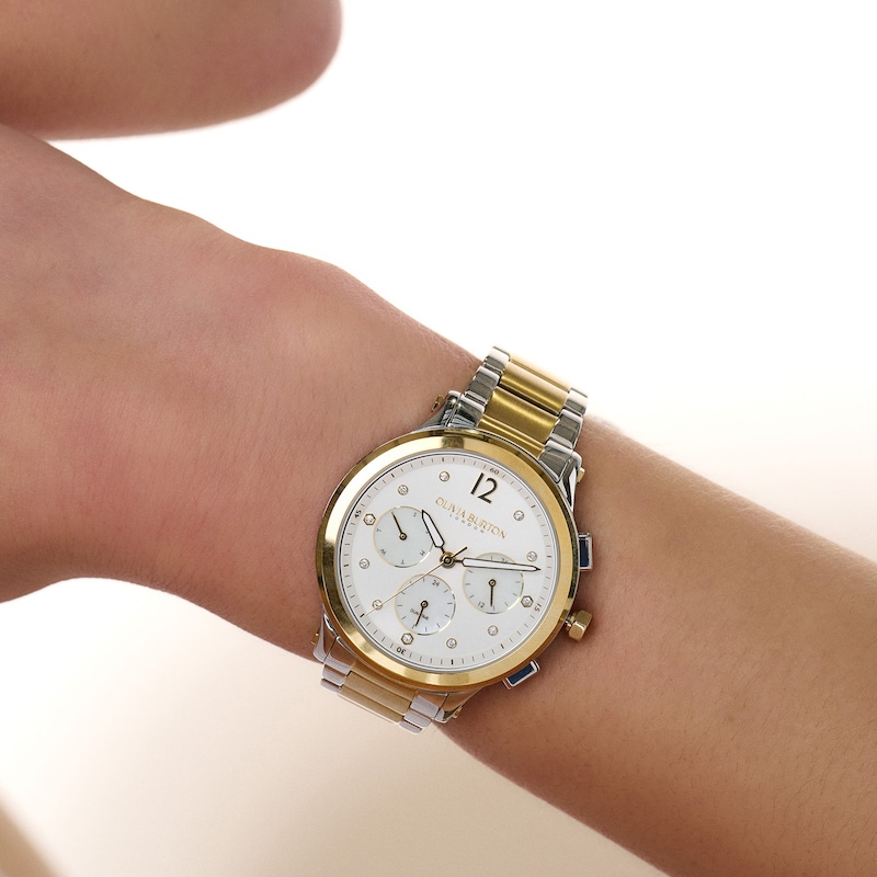 Olivia Burton Ladies' Multifunction Two Tone Bracelet Watch