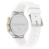 Thumbnail Image 2 of Calvin Klein Ladies' White Silicone Strap Watch