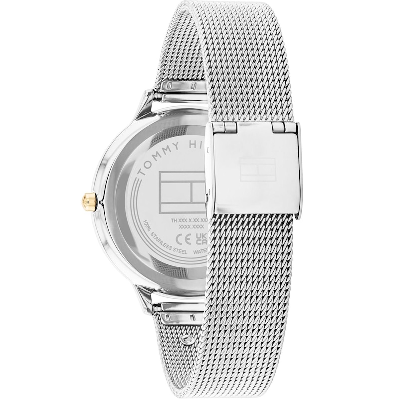 Tommy Hilfiger Ladies' Stainless Steel Mesh Bracelet Watch