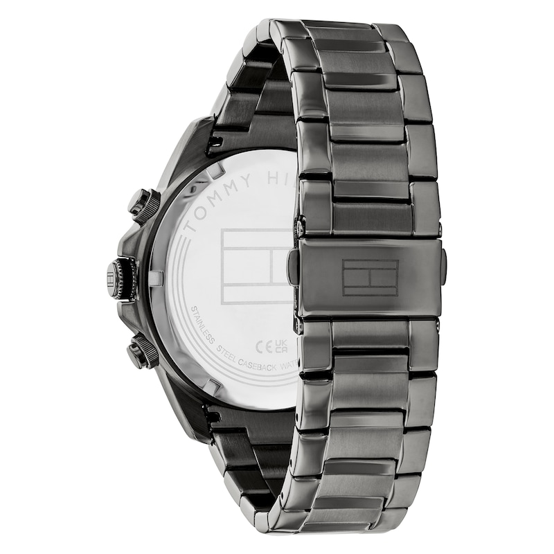 Tommy Hilfiger Gunmetal IP Stainless Steel Bracelet Watch