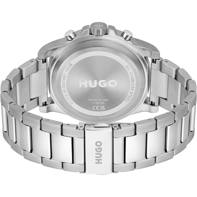 HUGO #IMPRESS Men's Stainless Steel Bracelet Watch