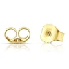 Thumbnail Image 1 of Children's 9ct Yellow Gold Crystal Star Stud Earrings