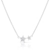 Thumbnail Image 0 of Children's Sterling Silver Cubic Zirconia Star Necklace