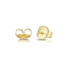 Thumbnail Image 1 of 9ct Yellow Gold Pearl Knot Studs Earrings