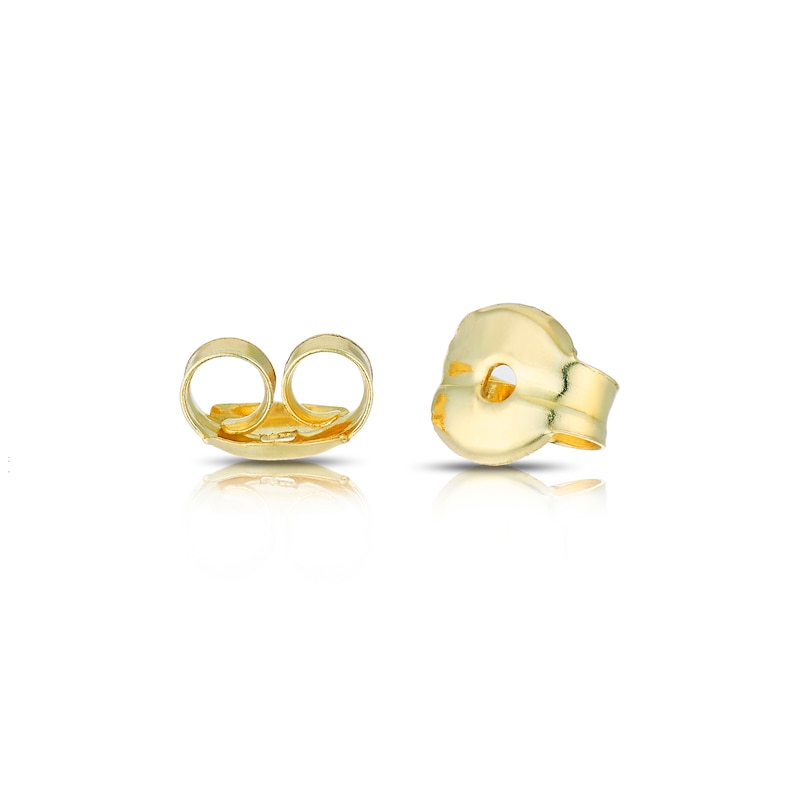 9ct Yellow Gold Pearl Knot Studs Earrings