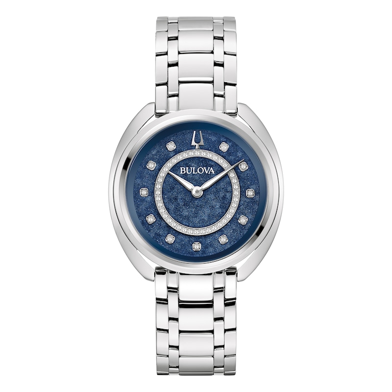 Bulova Classic Duality Ladies' Stainless Steel Watch And Strap Box Set