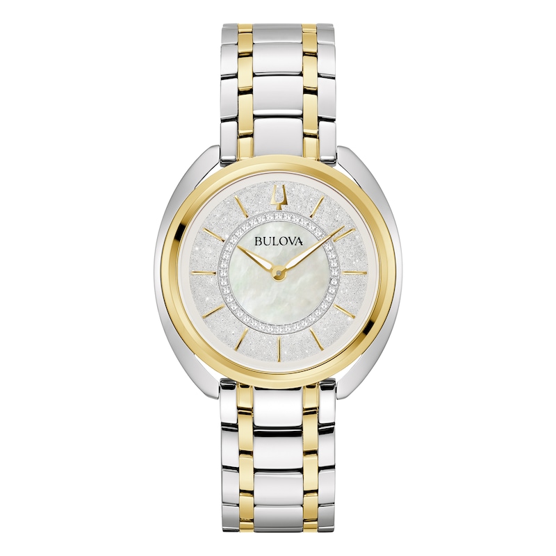 Bulova Classic Duality Ladies' Two-Tone Stainless Steel Watch And Strap Box Set