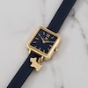 Thumbnail Image 1 of Radley Ladies' Gold Tone Ink Leather Strap Watch