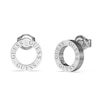 Thumbnail Image 0 of Guess Rhodium Plated Pavé Set Crystal Stud Earrings