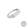 Thumbnail Image 0 of Farah Men's Stainless Steel Rectangle Ring (Size R)