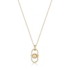 Thumbnail Image 0 of Ania Haie Orb Yellow Gold Tone Pendant Necklace