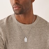 Thumbnail Image 3 of Fossil Drew Men's Stainless Steel Tag Pendant Necklace