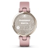 Thumbnail Image 2 of Garmin Lily Ladies' Pink Silicone Strap Smartwatch