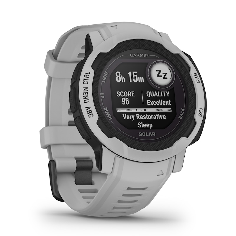 Garmin Instinct 2 Solar Edition Mist Grey Strap Smartwatch