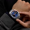 Thumbnail Image 1 of Lorus Men's 43mm Blue Dial Stainless Steel Bracelet Watch
